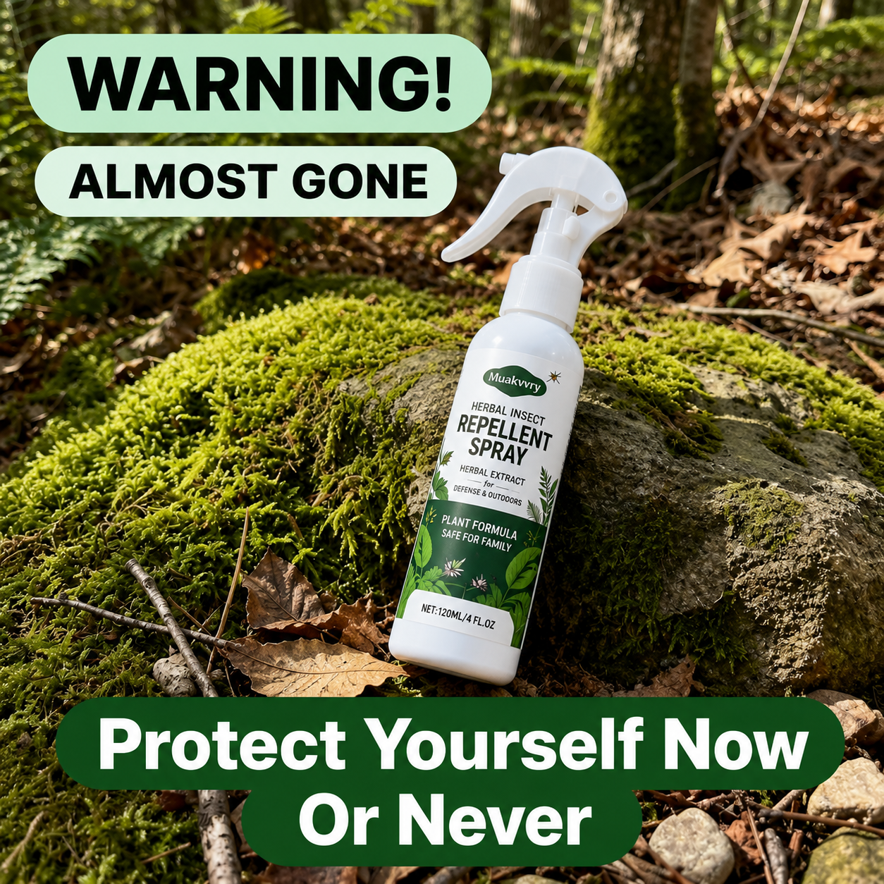 PineGuard™ Herbal Tick Repellent Spray