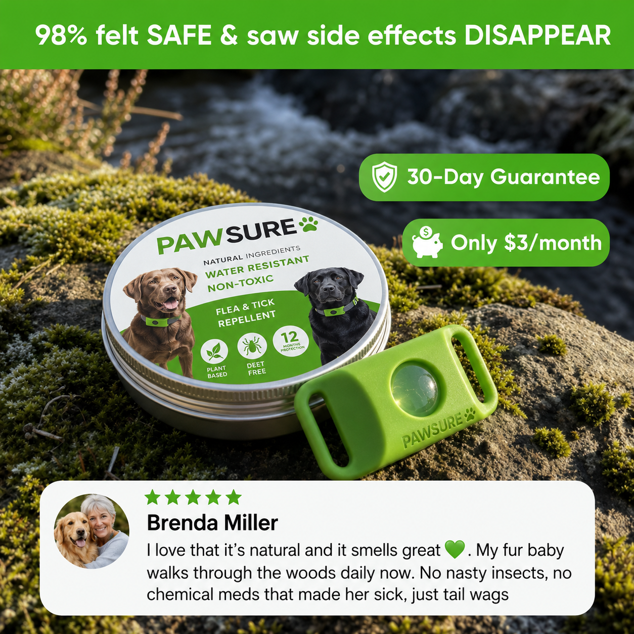 PawSure Flea & Tick Repellent