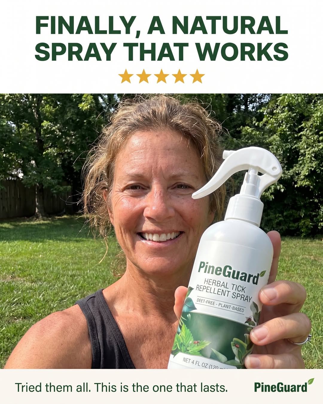 PineGuard TickKick™ Herbal Tick Repellent Spray