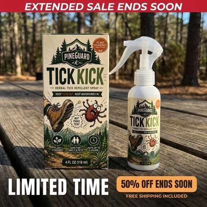 PineGuard TickKick™ Herbal Tick Repellent Spray