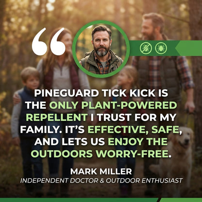 PineGuard TickKick™ Herbal Tick Repellent Spray