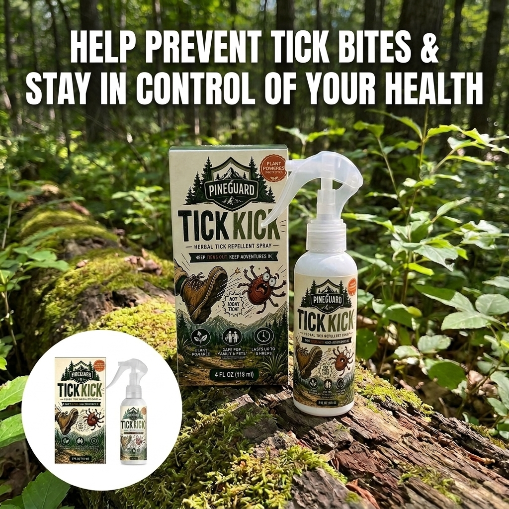 PineGuard TickKick™ Herbal Tick Repellent Spray
