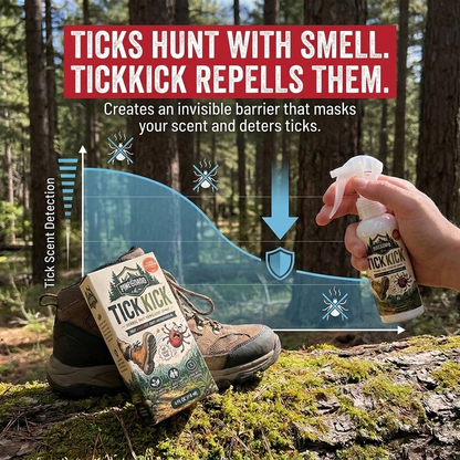 PineGuard TickKick™ Herbal Tick Repellent Spray