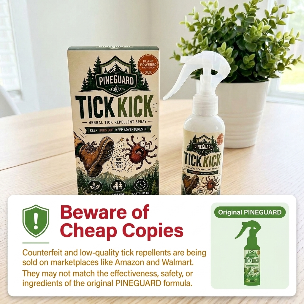 PineGuard TickKick™ Herbal Tick Repellent Spray