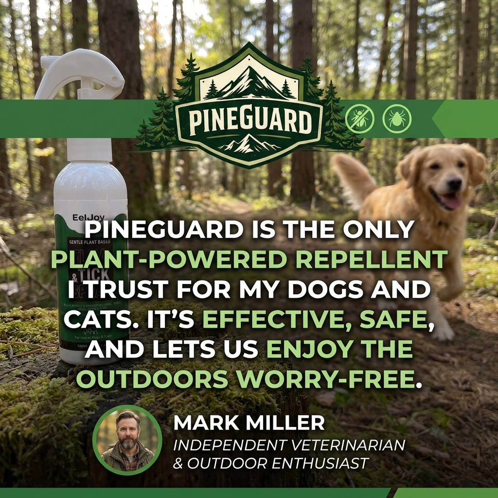 Dog & Cat Tick Repellent PineGuard PawKick™