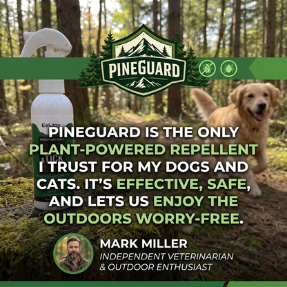 Dog & Cat Tick Repellent PineGuard PawKick™