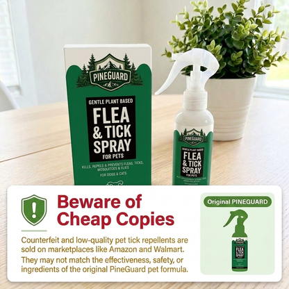 Dog & Cat Tick Repellent PineGuard PawKick™