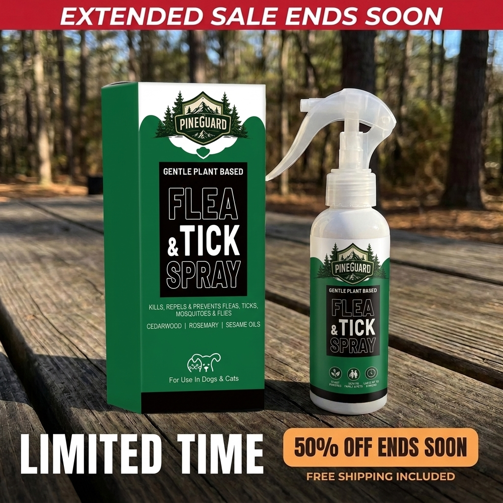 Dog & Cat Tick Repellent PineGuard PawKick™
